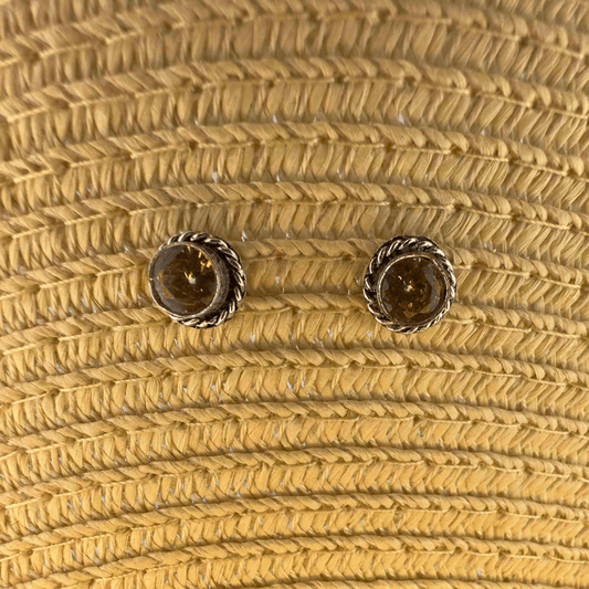 Rustic Studs Amber