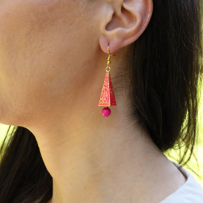 Maya Earrings Pink