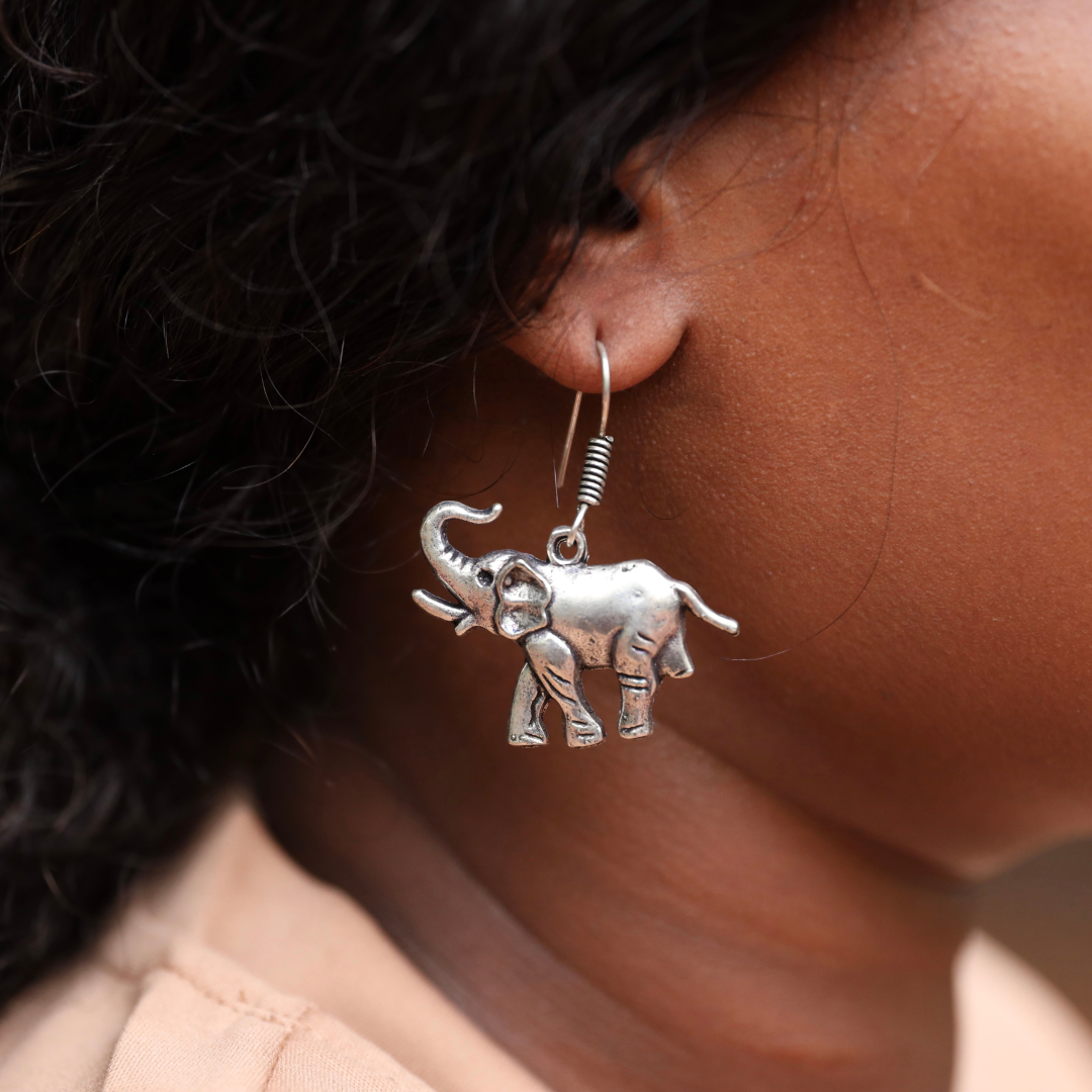 Rustic Elephant Dangler