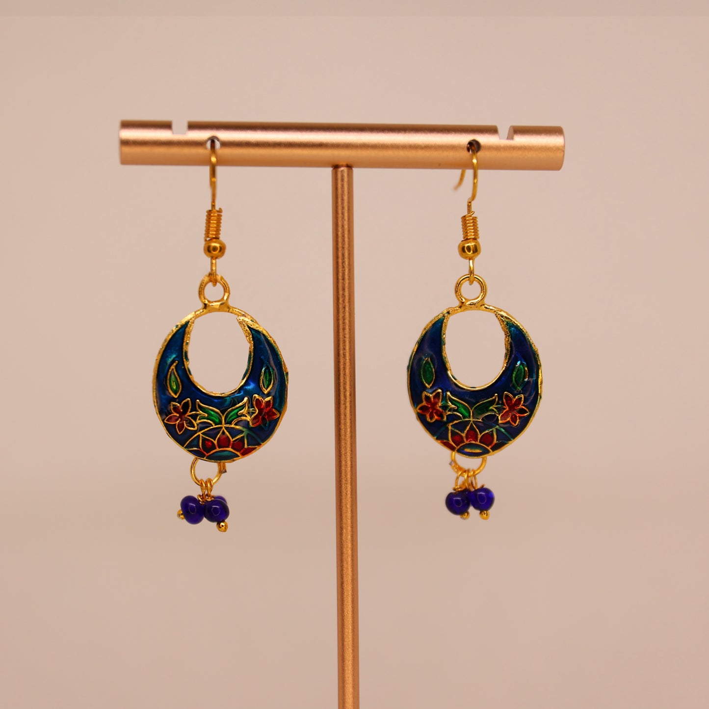 Chand Earring Blue